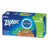 Ziploc Resealable Sandwich Bags, 1.2 mil, 6.5 in. x 5.88 in., Clear, PK1080, 1080PK 664545